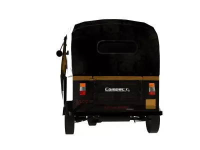 Auto Rickshaw 3D model