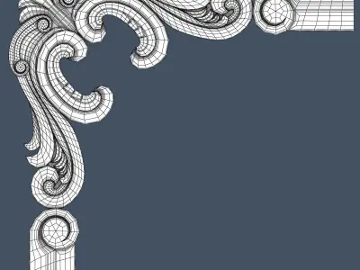 Molding Corner 3D model get