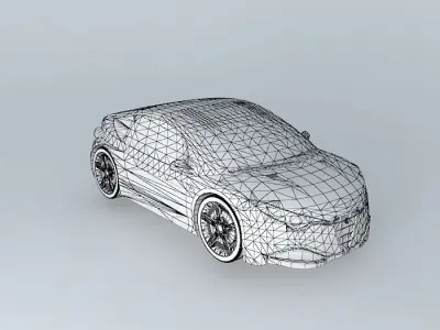 Alfa Romeo CZ Concept Free 3D model