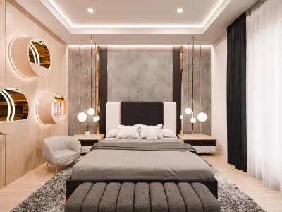 Complete House Interior 3D model 3D model