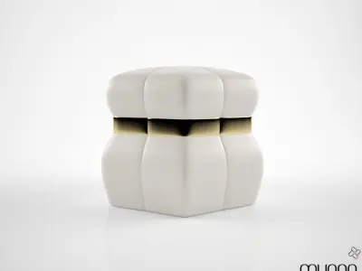Munna Jeane Stool  3D model