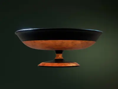 Ancient Greek Pot 2 Low-poly 3D model  Low-poly 3D model