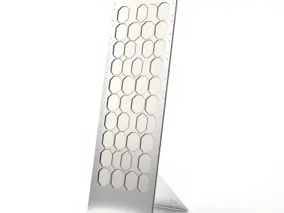 Modern Metal Display Stand Model Pack Low-poly 3D model