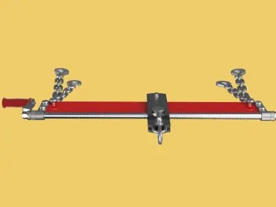 BALANCER LOAD LEVELER ENGINE HOIST LIFT CRANE ENGINE HOOK CHAIN  3D model