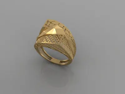 torturial ring 3D print model