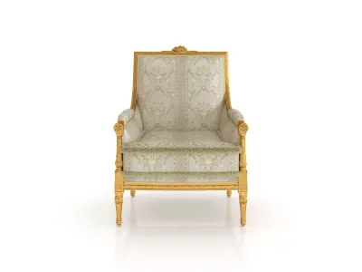 Empire armchair by Modenese 3D model