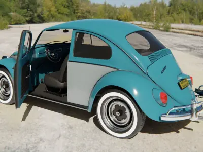 Volkswagen Beetle  3D model