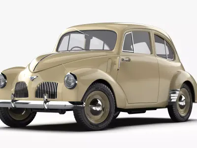Toyopet SA 1947 -1952 3D model