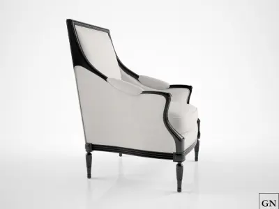 Gilles Nouailhac Bergere Louis XVI Jacob 3D model