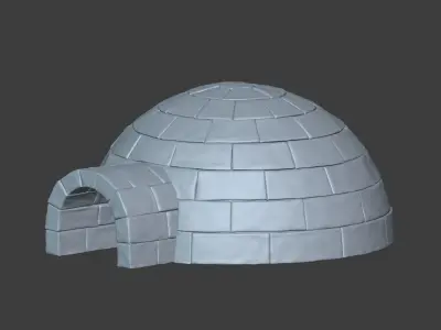 Igloo 3D model