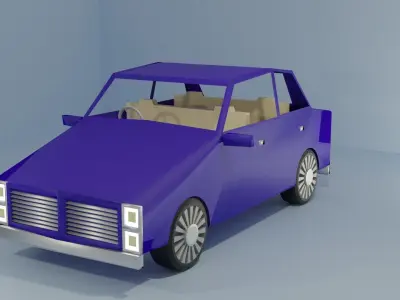 Toy Car 3D model 5