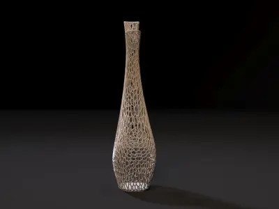 Decorative vase 3D print model