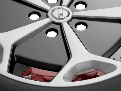 Opel Ampera wheel 3D model