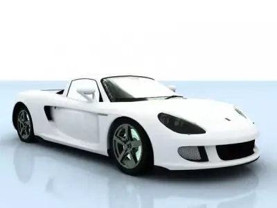 Porsche Carrera GT 3D model