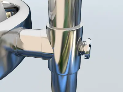 Modern Designer Lamp 3D model