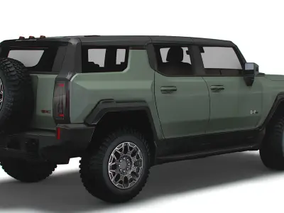 Hummer EV GMC SUV Edition 1 2024 3D model