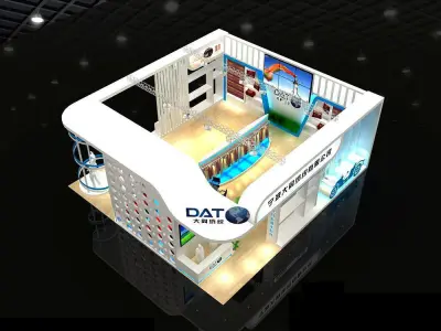 Exhibition - Area - 13X12-3DMAX2012-02 3D model
