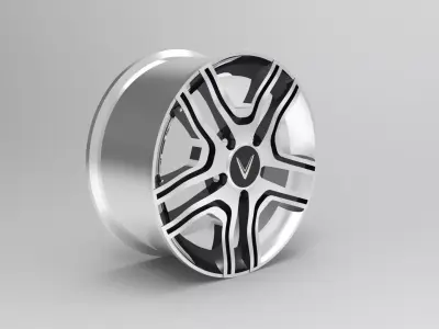 Rim car 3D model