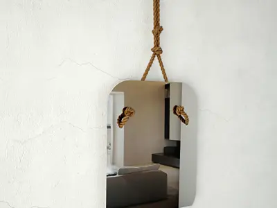 Sander Wall Mirror 3D model