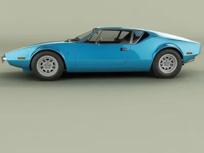 De Tomaso Pantera 1972 3D model