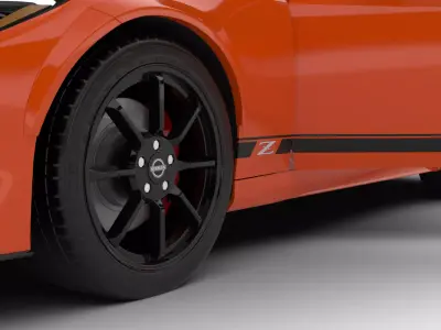 Nissan Z Heritage Edition 2024 HQ 3d model 3D model