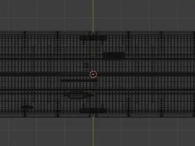 H0 1-87 scale Hbbills 308 freight car 3D print model