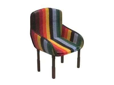 Chair model Penson room decor  3D model