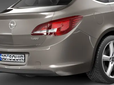 Opel Astra Sedan 2013 3D model