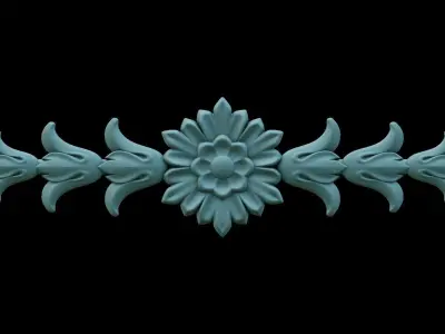 Pattern Details - Flower 3D print model