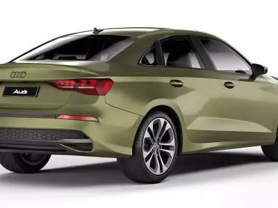 Audi A3 Sedan 2025 3D model