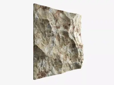 101-RockPanel rock texture 3D model