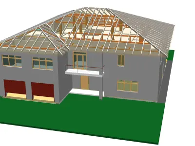 House 650m2 3D model