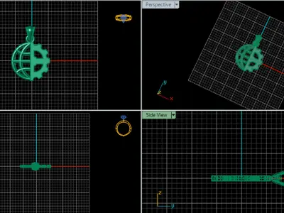 Engineers Golden sign 3D print model