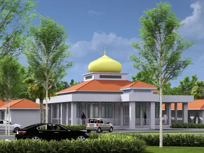 Tahfiz School01 3D model