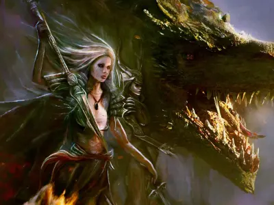 Dragon Head Realistic Low-poly 3D model