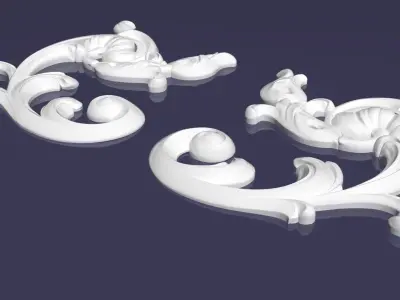 Decor Engraving Ornament 3D print model