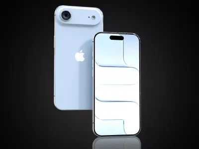 iPhone Air - full 4 Colors Bundle 3D model