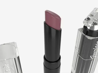 Guerlain La Petite Robe Noire Lipstick 3D model
