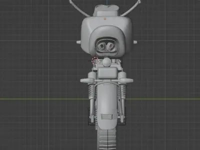 kgf chapter 3 updated version rocky bike  3D model