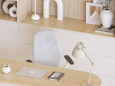 Workplace-06 3D model