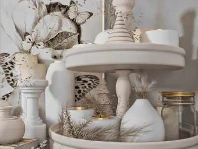 decorative set 14 3D model