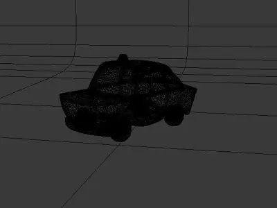 Police car 3D model by cotimmou from CGTrader