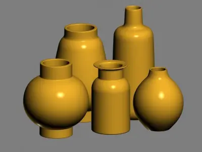 vase 24 3D model purchase
