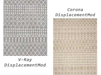 4 in 1 Rug Collection No 30 Low-poly 3D model