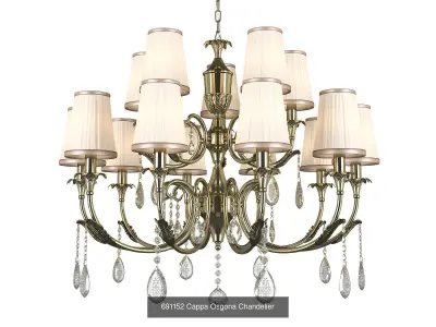 691 Cappa Gold Osgona Collection of Lamps 3D Model Pack