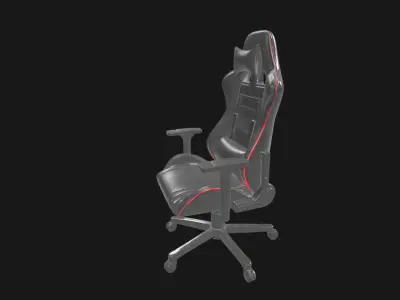 Ultimate Ergonomic Gaming Chair Modern Design Maximum Comfort 3D model