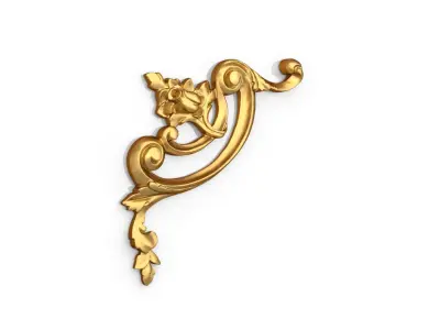 Classic decor ornament 189 3D model