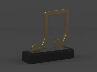 Trophy Cups 3D model 18