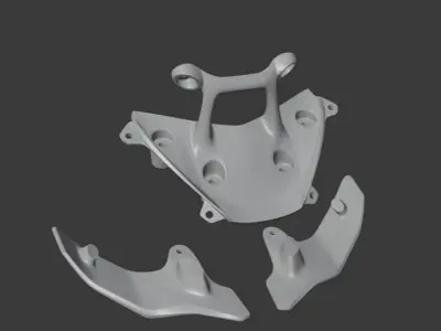 Windshield speed triple 1200 rs 3D print model