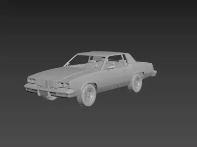 Oldsmobile Cutlass Supreme 1980 3D print model